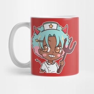 Little Devil! Nurse Seiza Anime Character T-Shirt Mug